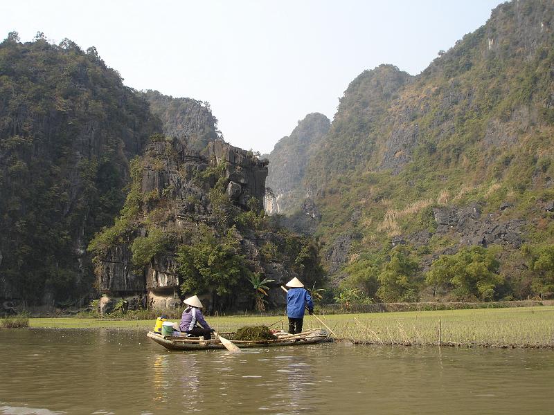 027- Tam Coc- la baie halong terrestre.JPG - Tam Coc- La baie d'Halong terrestre